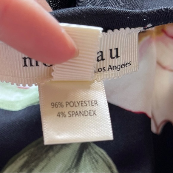 MONTEAU SLEEVELESS RACER BACK FLORAL DRESS - Picture 15 of 15